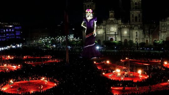 Größte «Catrina» der Welt