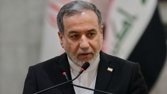 Irans Außenminister Abbas Araghtschi Irans Außenminister Abbas Araghtschi