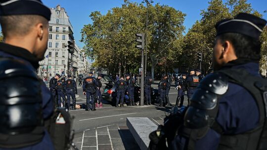 Proteste in Paris Proteste in Paris