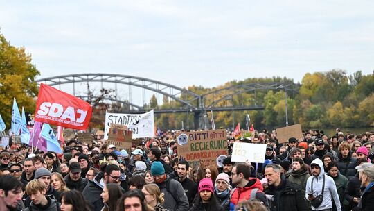 Demonstrationen „Gen Z regelt“ – Frankfurt Demonstrationen „Gen Z regelt“ – Frankfurt