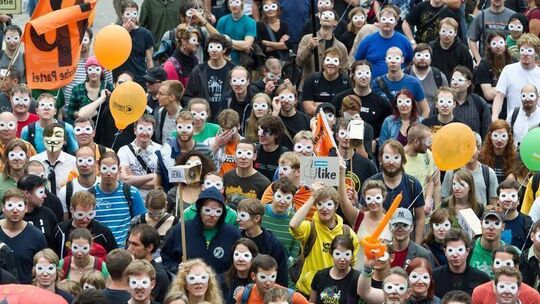 Demonstration 'Freiheit statt Angst'