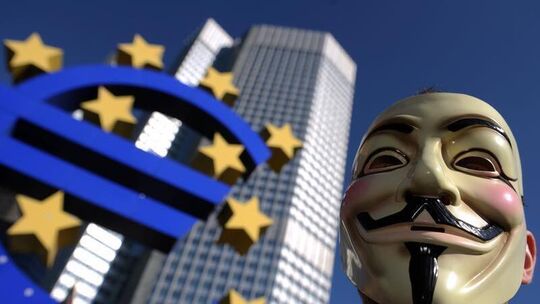 Protest in Frankfurt